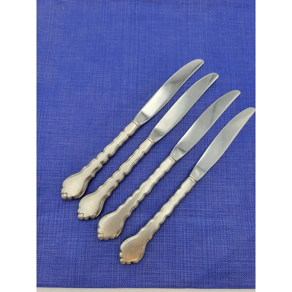 Oneida Cello Set of 4 Dinner Knives Community Stainless Flatware